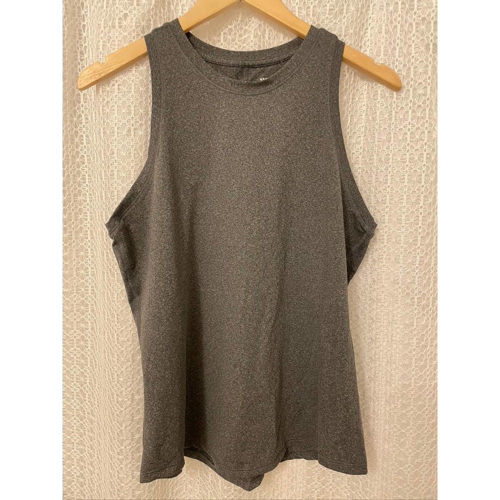 All in Motion - Women's Heather Gray Athletic Tank - M